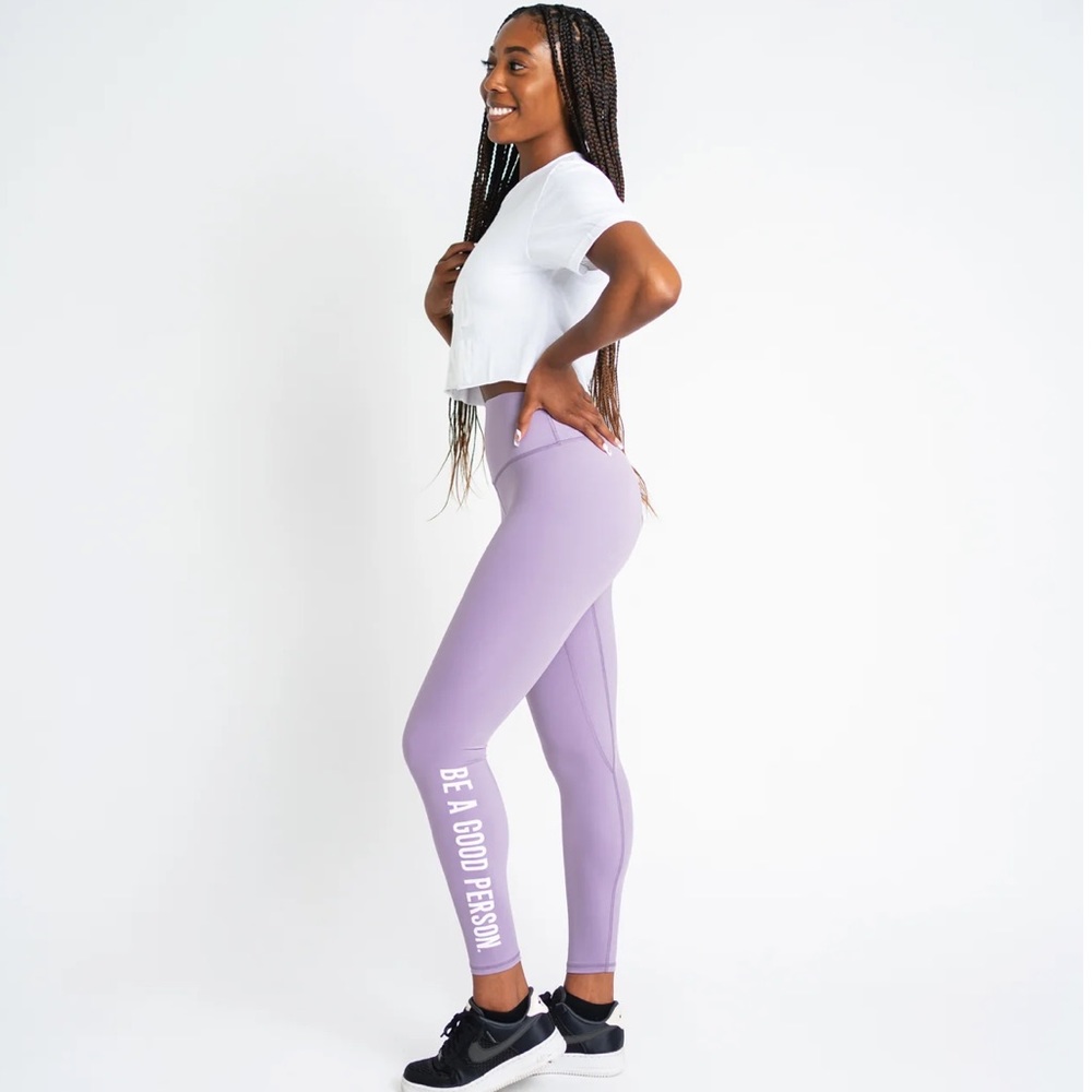 BAGP High-Waisted Leggings in “Lavender”
